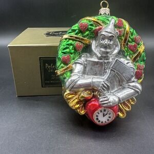KURT ADLER POLONAISE WIZARD OF OZ COLLECTION TIN MAN ORNAMENT AP 1502 5.5"